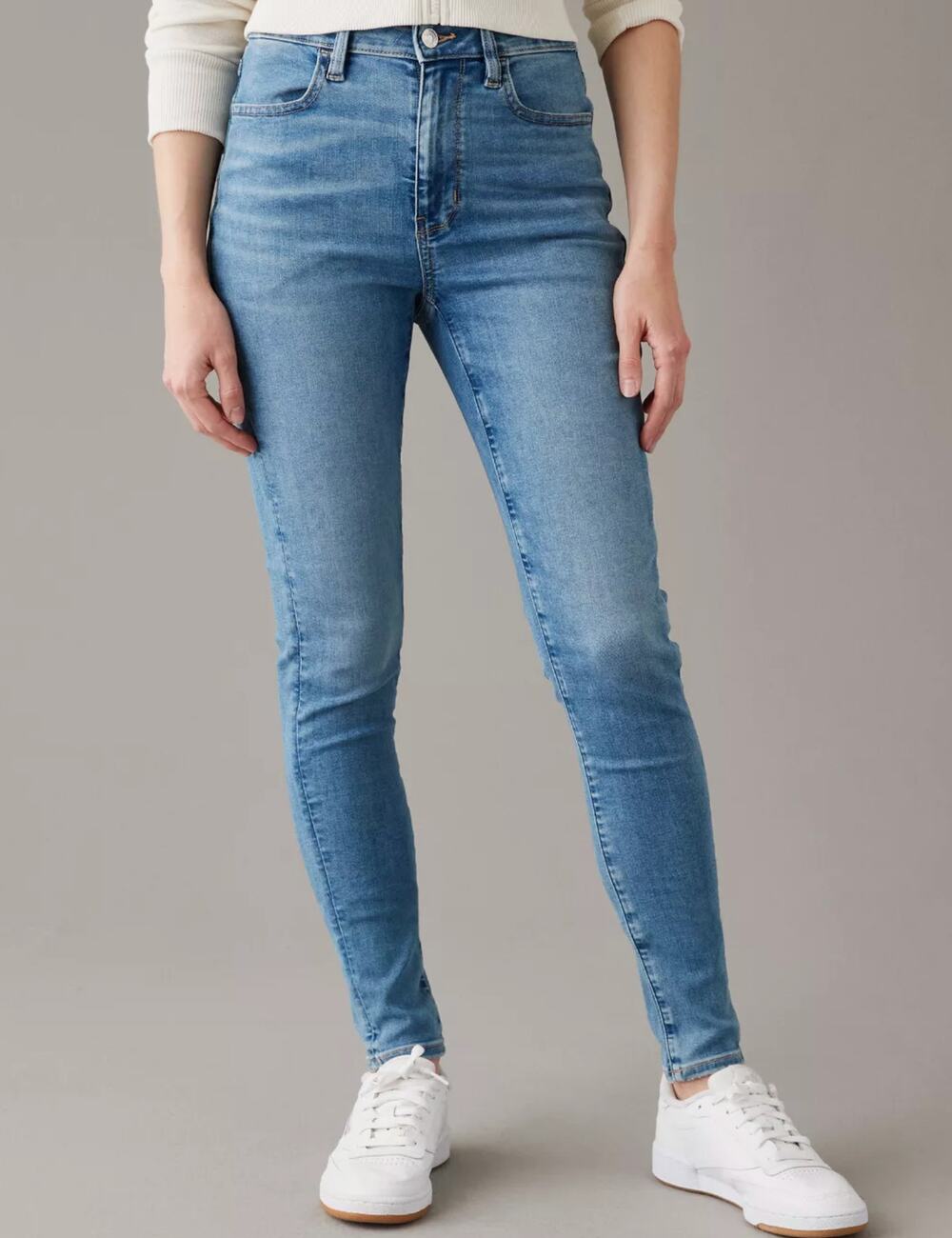AE Next Level Super High-Waisted Jegging | Medium Vintage | 6 Short